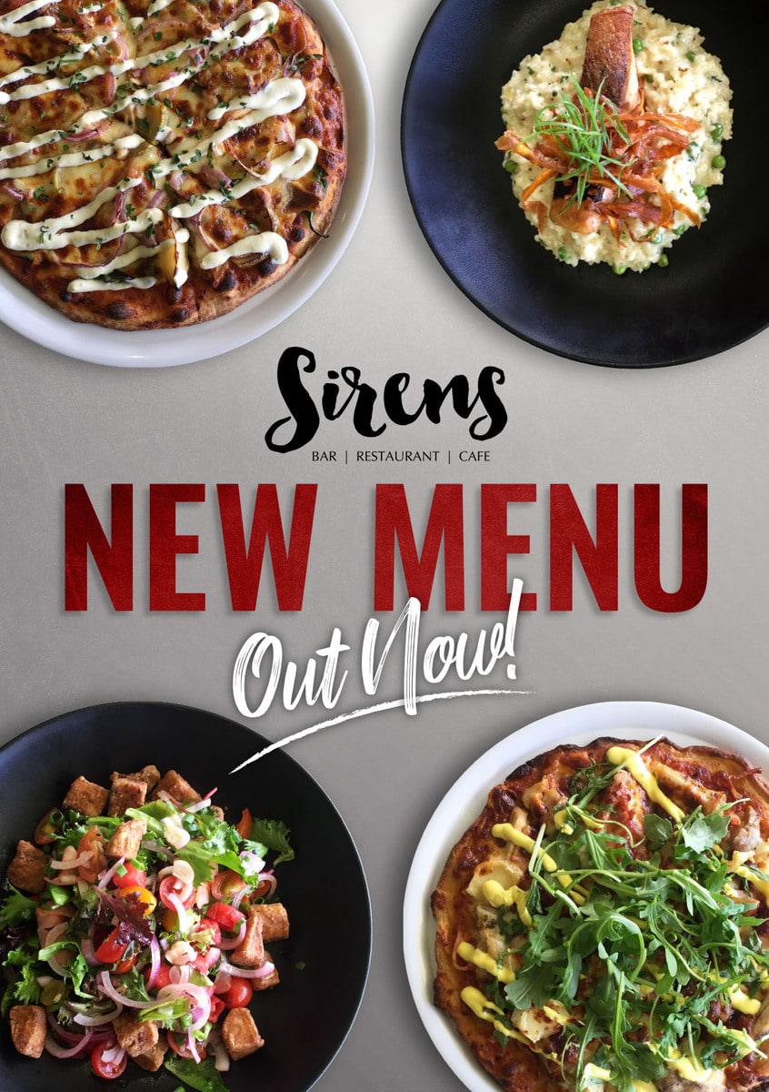 Sirens New Menu