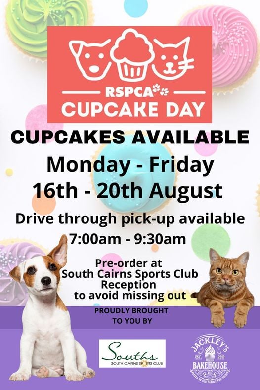 RSPCA Cupcake Day Bringing Joy to the community! South Cairns